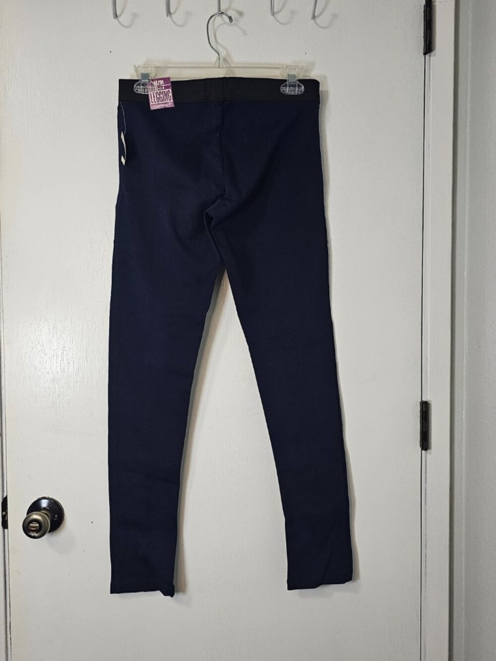 NEW Aeropostale Navy Blue Stretch Skinny Fit Ankle Leggings Pants Size Medium - Picture 3 of 7